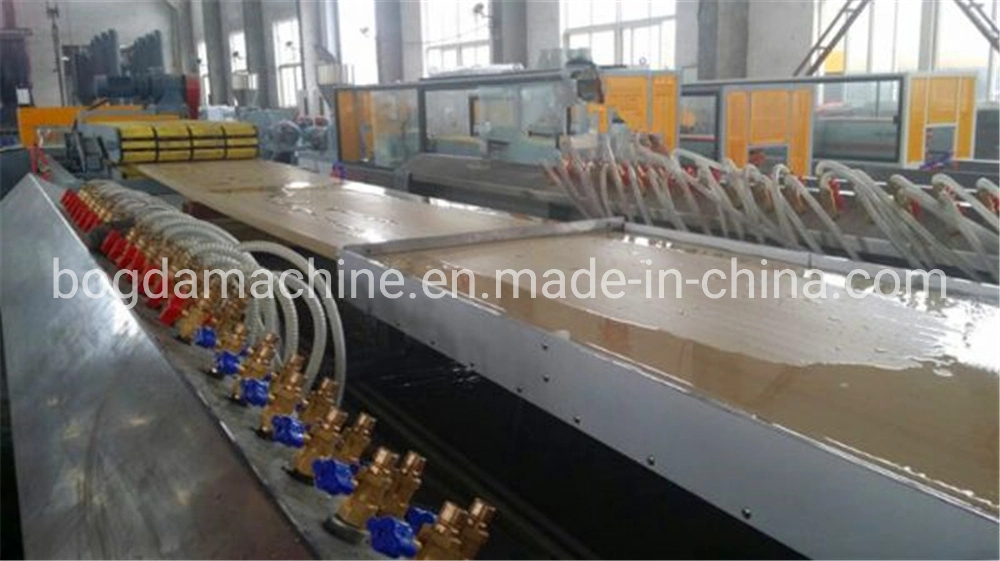 Bogda PVC WPC Hollow Door Panel Extrusion Production Line Wood Plastic Composite Foam Board Making Machine Price