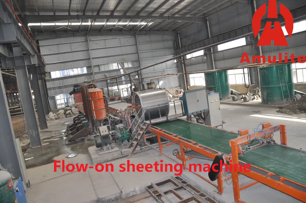 Foaming Cement Board Production Line/Fiber Cement Ceiling Sheet Making Production Line