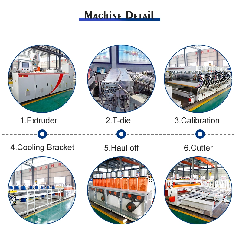 PVC Foam Board Extrusion Machinery, Foaming Board Production Line
