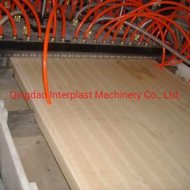 500kg/H PVC WPC Door Panel Making Machine/ Wood Plastic Composite Doors Board Production Line Machinery