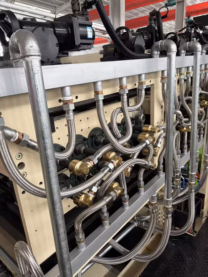 PVC Skinning Semi-Skinning Foaming Board Production Line