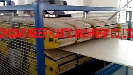 PVC WPC Foaming Board Production Machine Line