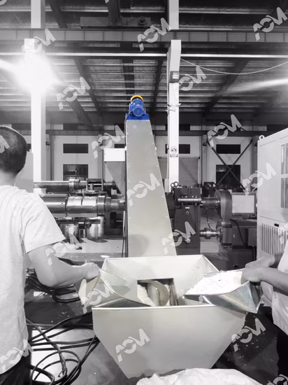 2021 Acm Plastic Pelletizing Granulating Line for PE/PP/PA/PVC/ABS/PS/PC/EPE/EPS