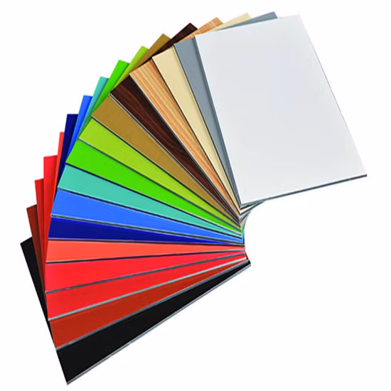 Decorative Building Materials A2 Brushed Aluminum Composite Panels ACP