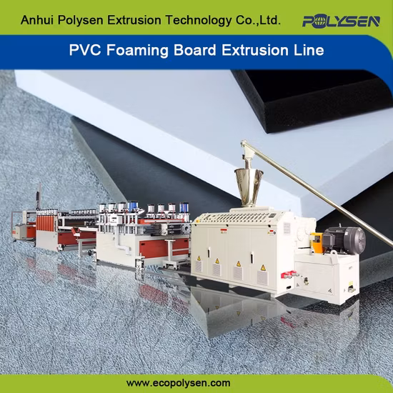 PVC Foam Board WPC Foaming Sheet Production Machine Extrusion Line