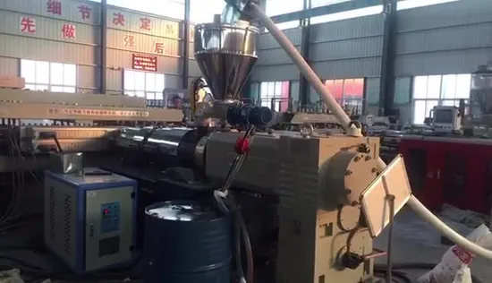 PVC Furniture Foam Board Making Machine / Plastic Extruder / WPC Cabinet Foaming Sheet Wall Panel Production Line